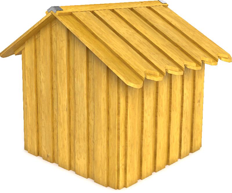 Maisonnette de jeu en robinier Asterix réf-8045576 - Hags_2