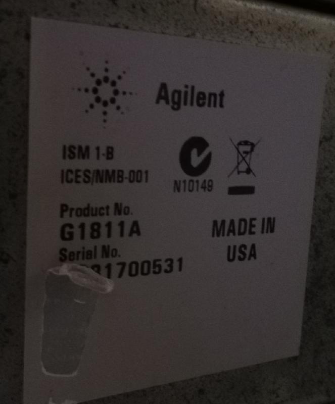 Échantillonneur automatique G1811A XY_2