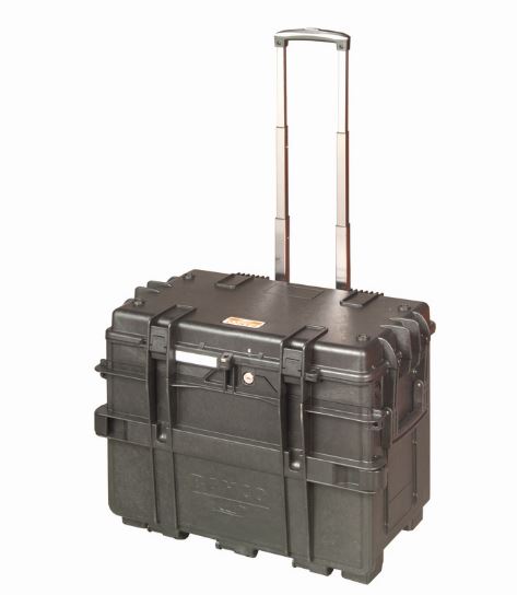 Boîte à outils rigide 150 L - roulettes, poignée télescopique, 4 tiroirs - 600x400x470 mm - 4750RCWD4_2