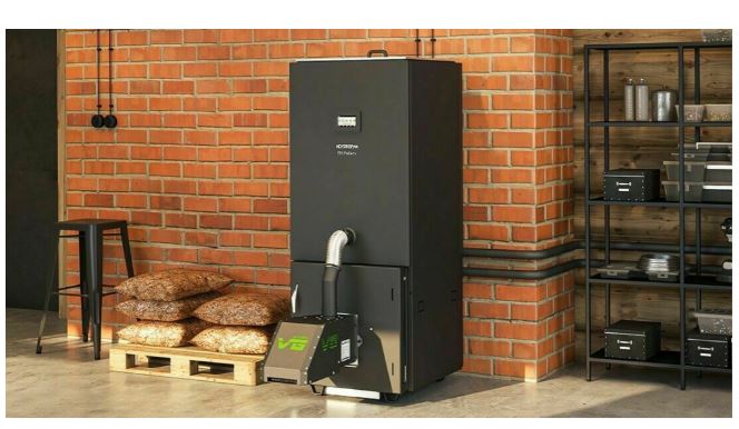 Chaudière à granulés compacte Mini BIO Luxury 30kW - automatisation avancée et économie énergétique_2