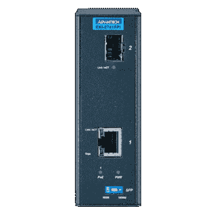 Switch industriel - Gigabit Media Converter SFP avec 1x PoE 60W - Référence EKI-2741FHPI-AE - Marque Advantech_2