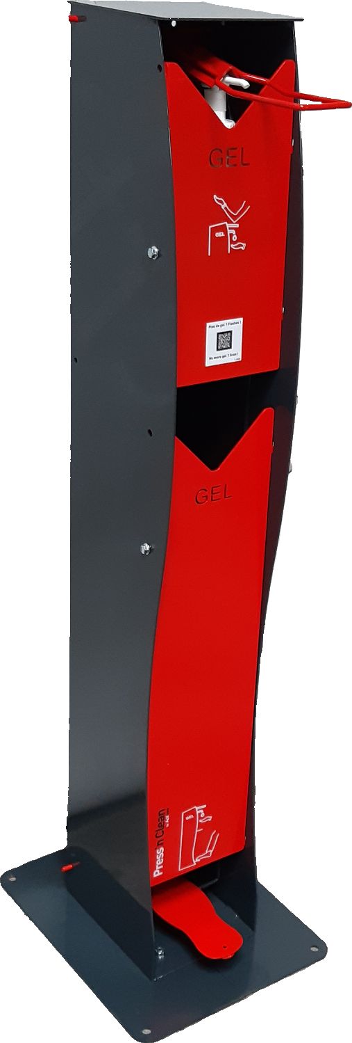 Borne press’n clean - actiwork - commande au pied - capacités : 1 et 5l_2