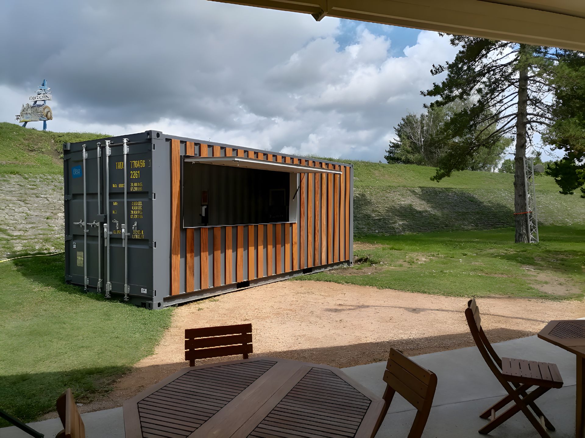 Container aménagé Snack-Box 20'_2