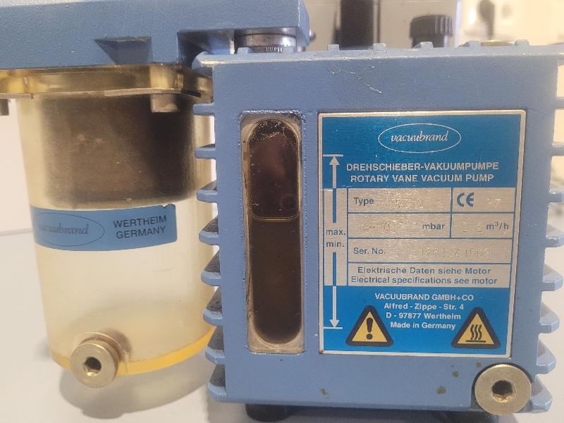 Pompe à vide à palette vacuubrand rz2 (rz 2)_2