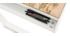 Pukka - bureau droit en manguier massif et métal blanc - Miliboo - L153 x P60 x H75 cm - Dimensions colis : L160 x P16 x H67 cm_2