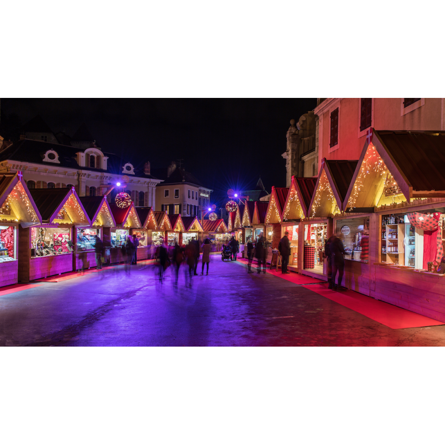 Chalet de Noël pliable et modulable - entièrement décoré et aménagé - Savoie - Réf GMC001_2