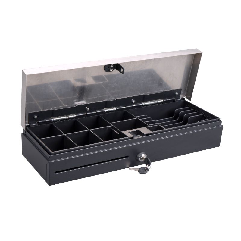 Dw170 - tiroir caisse Sunany - flip top compact, interface RJ12, USB optionnel, microrupteur, testé pour 1 million d'ouvertures_2