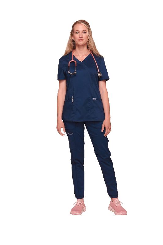 Haut cache-coeur femme - Réf: CHWWE610 - Cherokee - 78% polyester, 20% viscose, 2% élasthanne_2