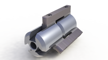 Meca-arbre mécanique à tétons - enroulage/déroulage grande vitesse - acier avec tétons striés - mandrins 70 et 76mm_2