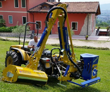 Broyeur forestier hydraulique Marolin - M44 M44S M48S - largeur de coupe 100 cm_2