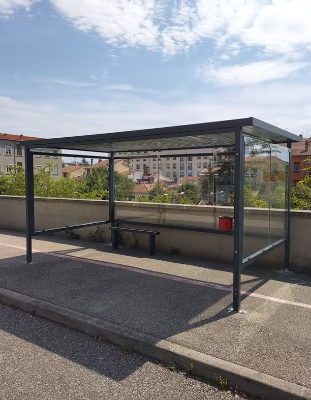 Abri détente à toit plat - Profondeur 2330mm x l4060mm x h2100mm - MIGA - Le temple du mobilier_2