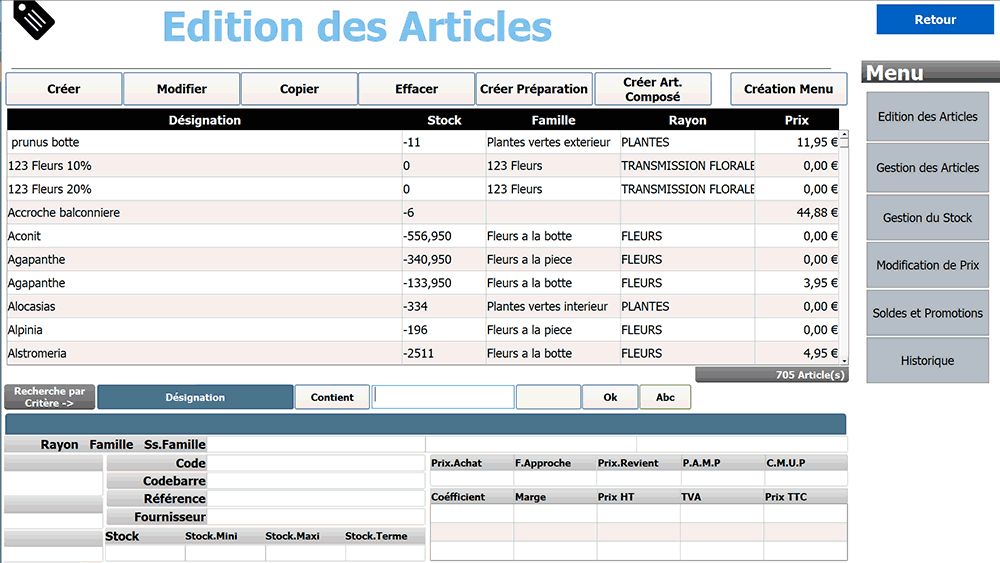 Retail - logiciels d'encaissement - globalpos solutions d'encaissement - multi activité_2