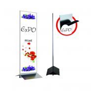 Totem signalétique d'intérieur - Sigma signalisation - Design élégant avec PLV aimantée et visuels personnalisables_2