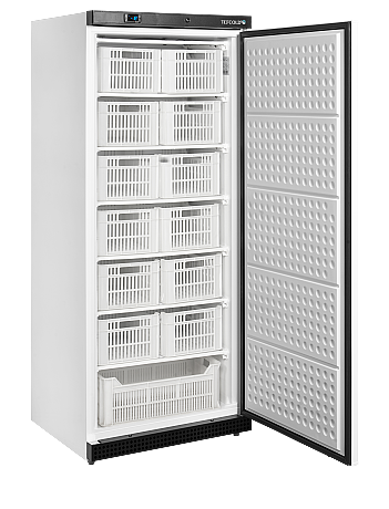 Armoire réfrigérée négative avec paniers - 555 L - Froid statique - Blanc | Tefcold - UF600W_2