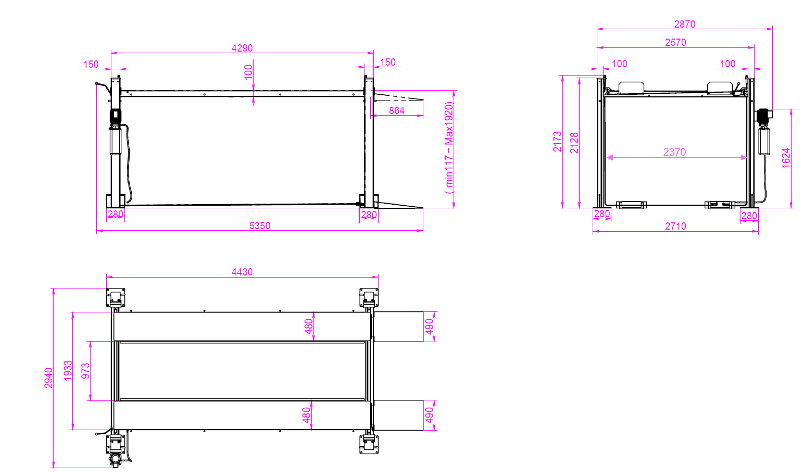 Pont parking élévateur 4 colonnes 4T_2