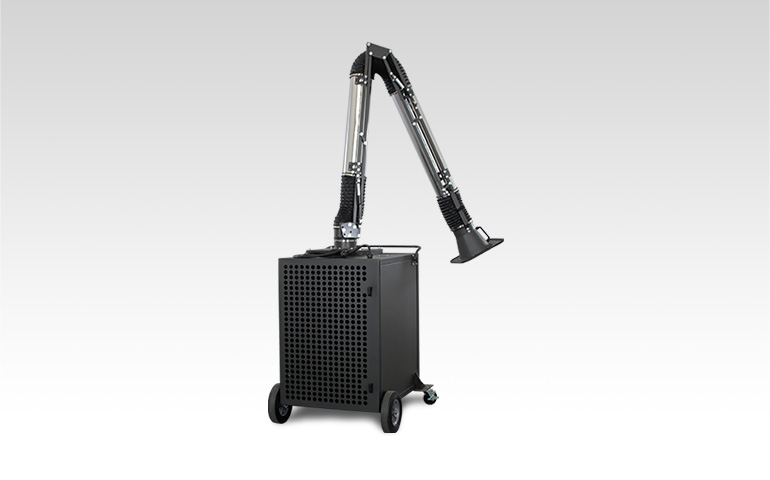 Fred Jr - Extracteur de fumée portable avec filtre nanofibres MERV 15 et bras flexible 10 pi_2
