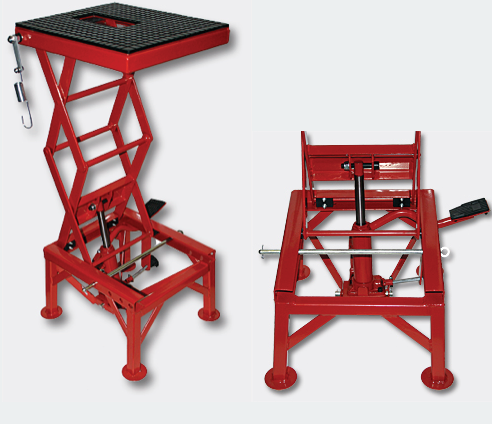 Pont élévateur plateforme élevatrice de moto_2