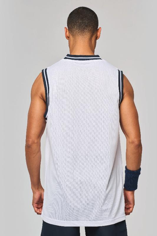 Débardeur university - Réf: PA4004 - 100% polyester, maille ajourée, encolure en V - Marque Proact_2