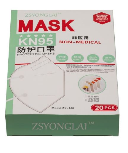 Masques buccaux kn95 - 20 pièces_2