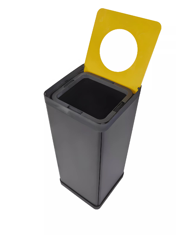 Poubelle de tri selectif et recyclage pour plastiques_2
