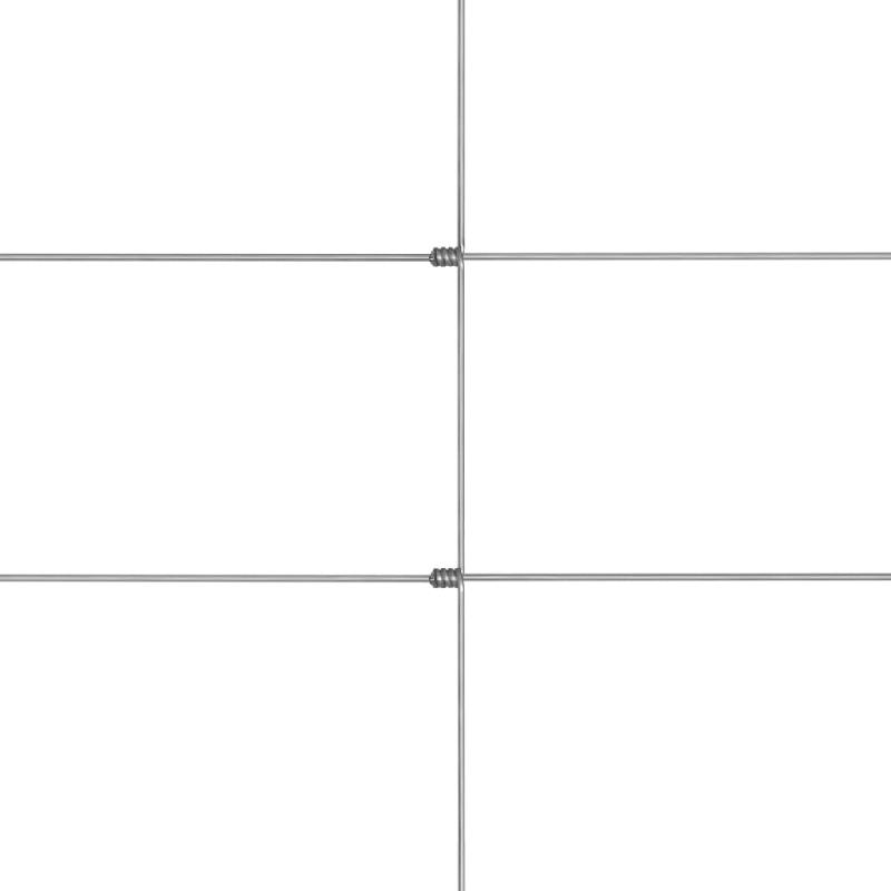 Vidaxl clôture de jardin acier galvanisé argenté 50x1,2 m 149485_2