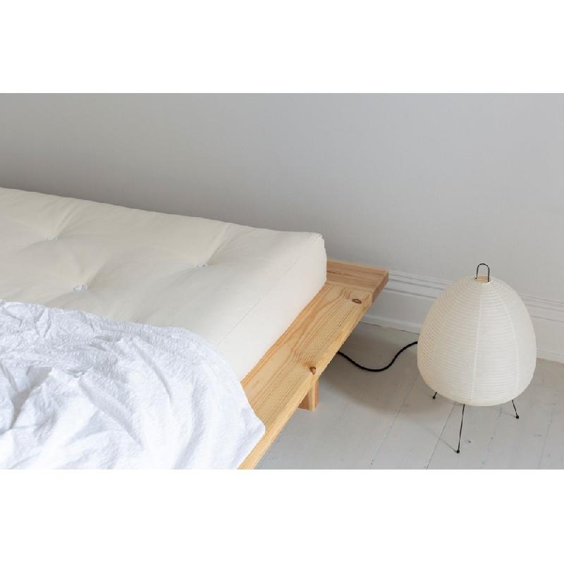 Matelas coco futon - Couleur naturel - Couchage 140 x 200 cm - 16 cm d'épaisseur - Âme en fibre de coco_2