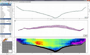Profileur ADCP à 3 fréquences pour mesures de débit jusqu'à 40 m - SonTek M9_2