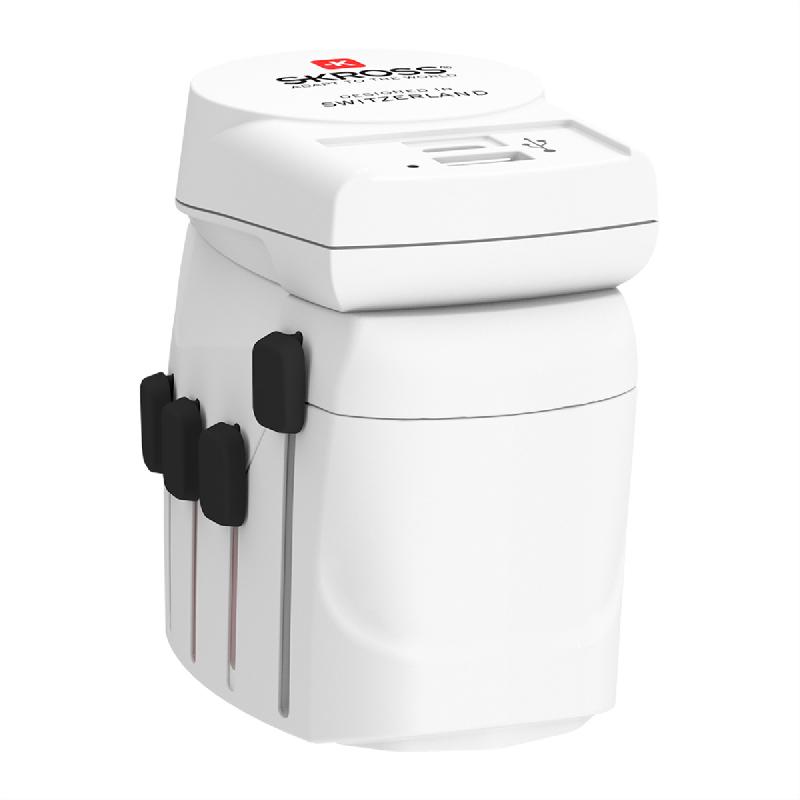 SKROSS PRO AC30PD White Adaptateur de voyage, monde_2