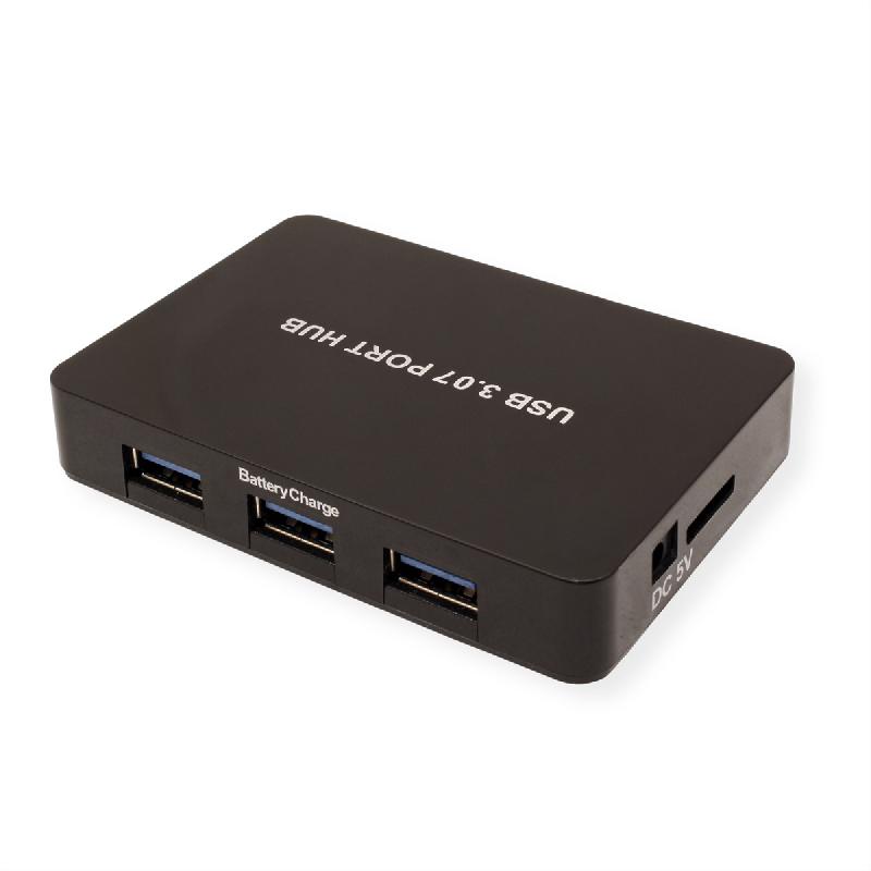 VALUE Hub Desktop USB 3.2 Gen 1, 7 ports, avec alimentation_2