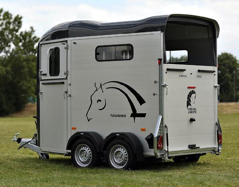 Remorque pour transport d'animaux - cheval liberté touring country + grande sellerie - 2 places_2