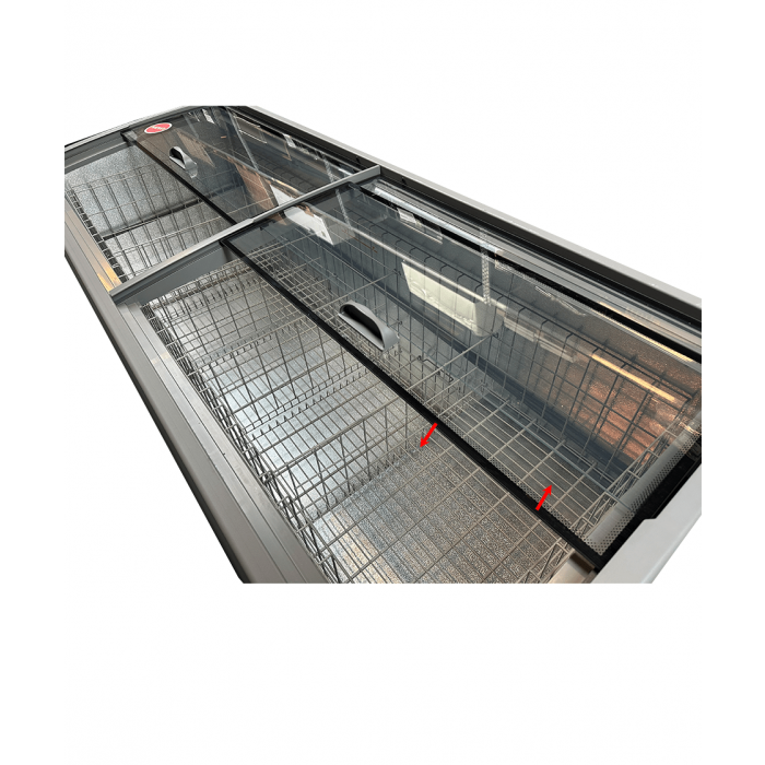 Congélateur bahut pour supermarché l1450mm dégivrage automatique  7455.2665 COMBISTEEL_2