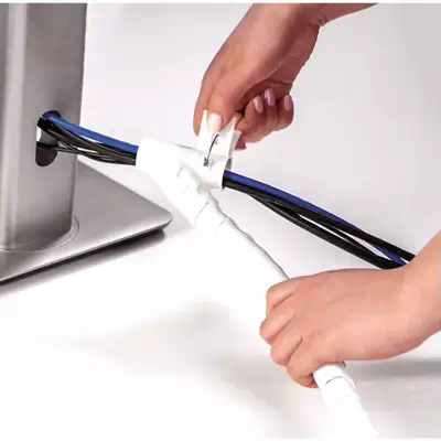 Fellowes CableZip Sol Tube flexible de cble Blanc 1 pièce(s)_2