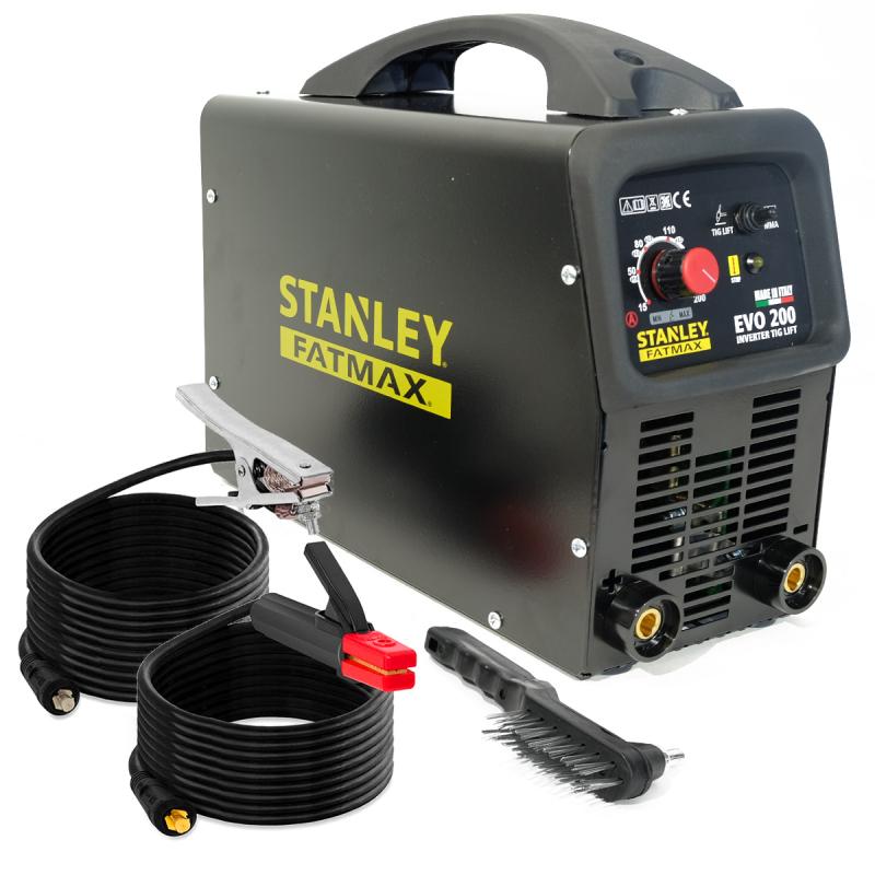 PR2539 - Poste à souder inverter Stanley Fatmax EVO 200 MMA TIG Lift - électrodes 1.6-5 mm acier, inox, fonte_2