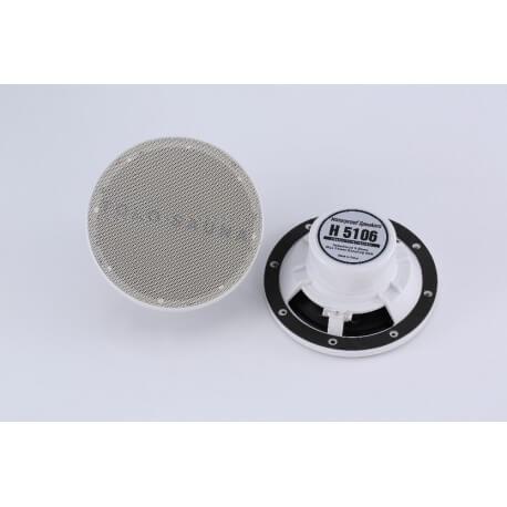 Haut-parleur étanche 80W - IP66 - pour hammam, sauna, salle de bain et milieux humides_2