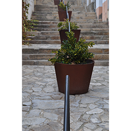 Jardinière en ciment à finition lisse - MINTAKA - résistante aux alcalins, coloris variés, dimensions multiples_2