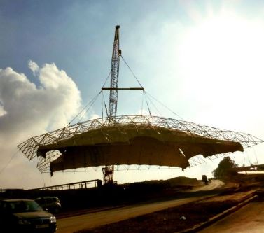 Dôme anti-odeur Textidôme - couverture de bassins jusqu'à 80m de diamètre sans appuis intérieurs_2