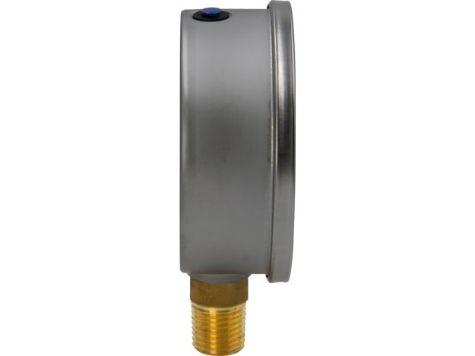 G4040L, Manomètre, 100 mm  Face,  Raccordement Vertical, Bain de glycérine, 1000 bar pression maximale_2