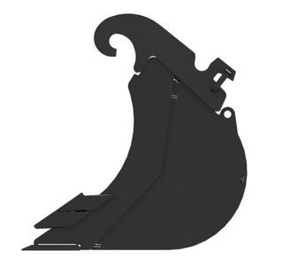 Godet d'excavation-mini-pelle - caterpillar finance france - 400 mm (16 in) - poids 32 kg_2