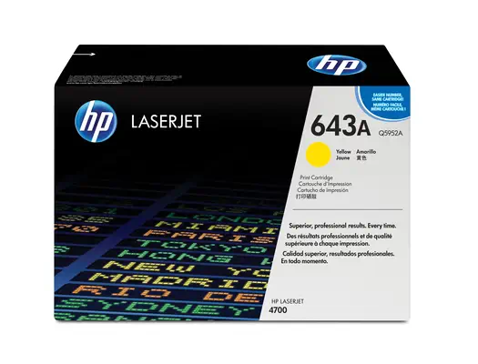 HP 643A toner LaserJet jaune authentique_2