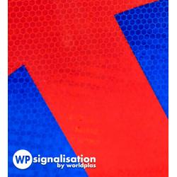 Panneau B6A2 - Stationnement unilatéral à alternance semi-mensuelle - conforme NF et CE_2