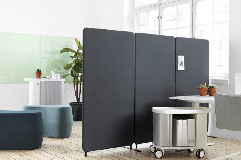 Séparation modulaire Softline - Flexible et insonorisant - Classe acoustique A_2