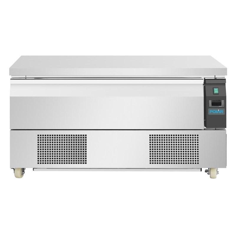 Soubassement double réfrigération 1 tiroir Série U 3x GN 1/1 DA995 Polar_2