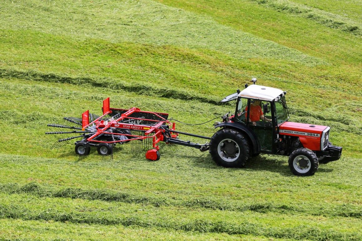 Star 430|12 t - Andaineur agricole 1-rotor SIP - Largeur 4,30 m - 12 bras porte-dents_2