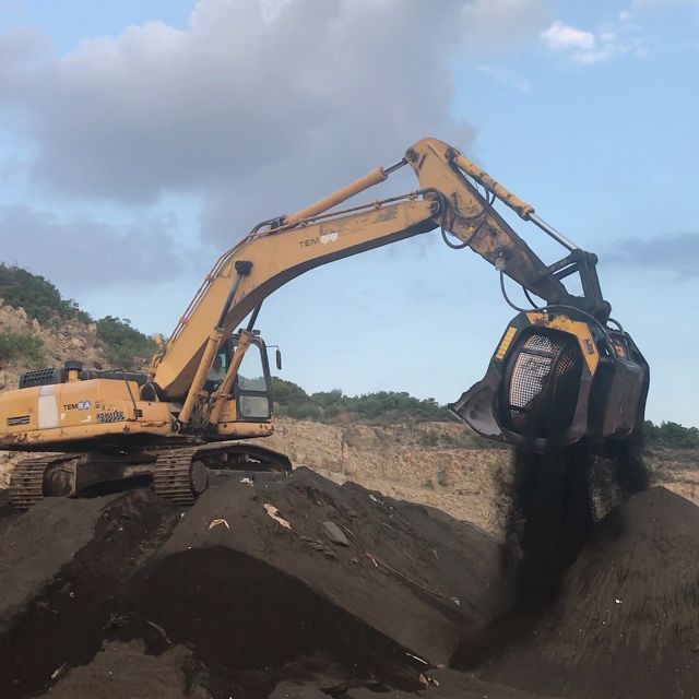 Solution de criblage pour travaux en démolition et recyclage