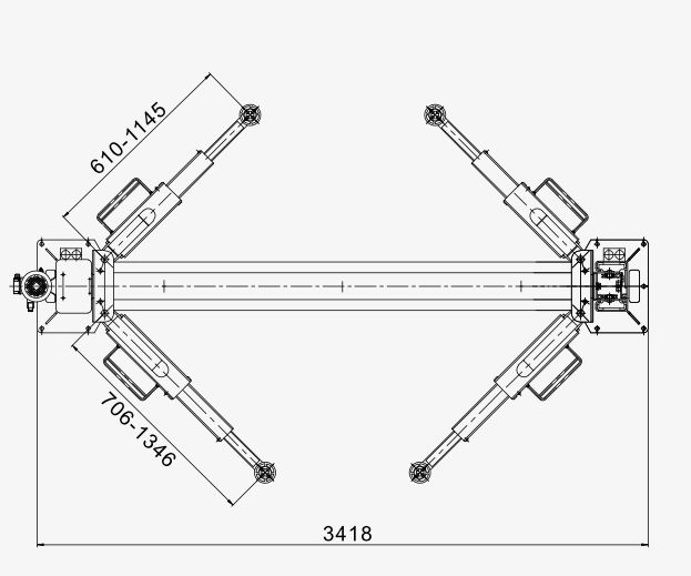 Pont élévateur à 2 colonnes 4 ton - Hauvrex HTL2640.PRO_2