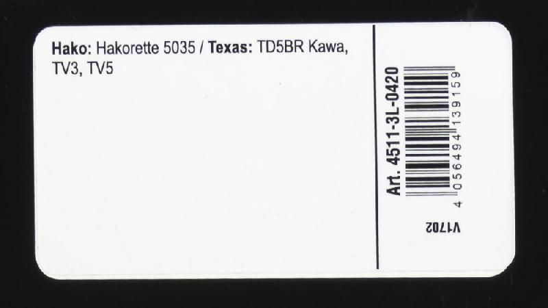 Courroie trapézoïdale X-Grip V - Type 3L420_2