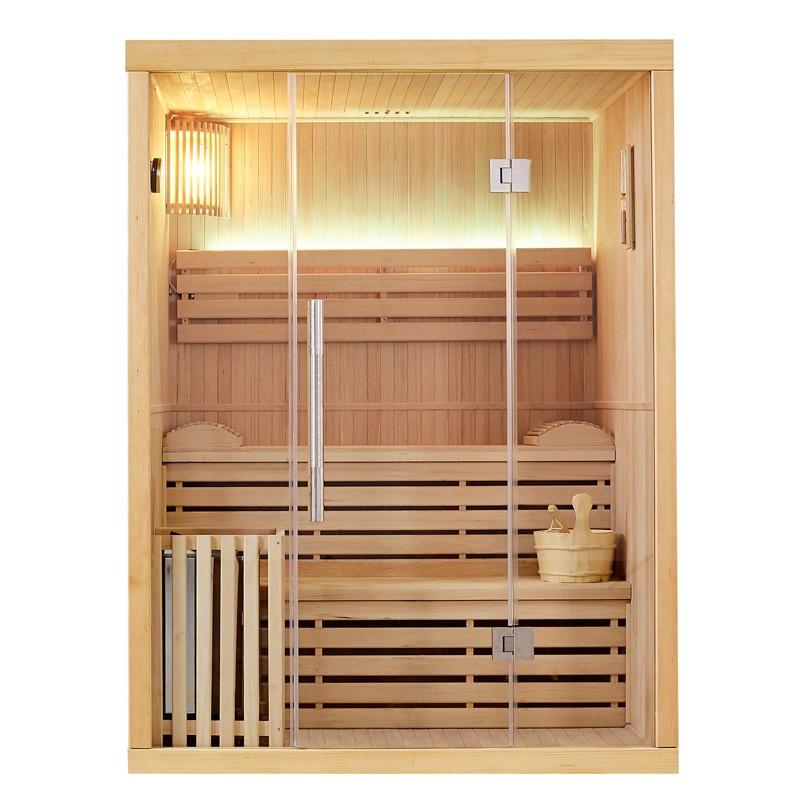 SAUNA FINLANDAIS NORDICA® VAPEUR V23 (2 À 3 PLACES) - 150 X 120 X H.200_2