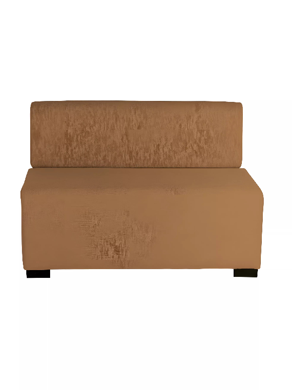 Canapé 2 places terre de sienne_2