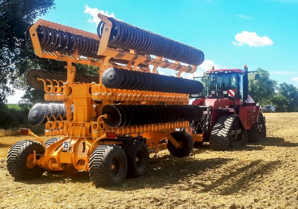 Disc-o-mulch 10-12m - déchaumeur à disques - agrisem - hauteur sous châssis ≈ 60 cm_2