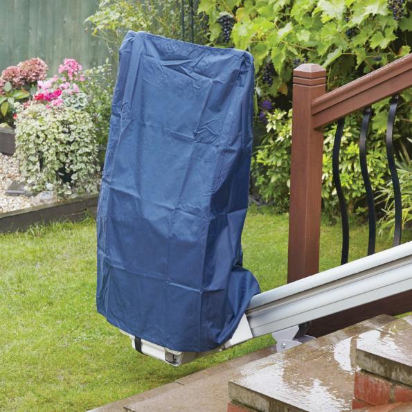 Monte-escalier Simplicity 1000 - pour escaliers droits intérieurs ou extérieurs - pivotement automatique et position debout_2